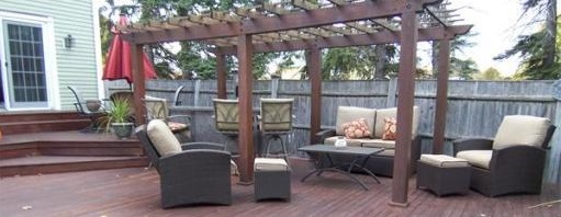 Back deck and pergula