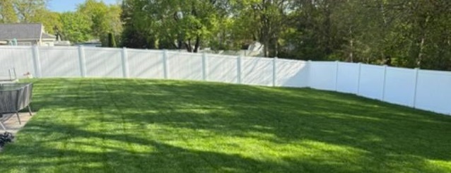 Cabot house backyard