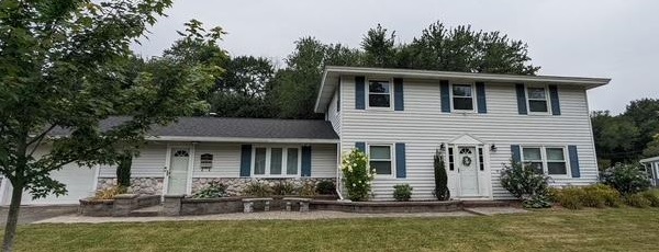 Cabot house with blue shutters